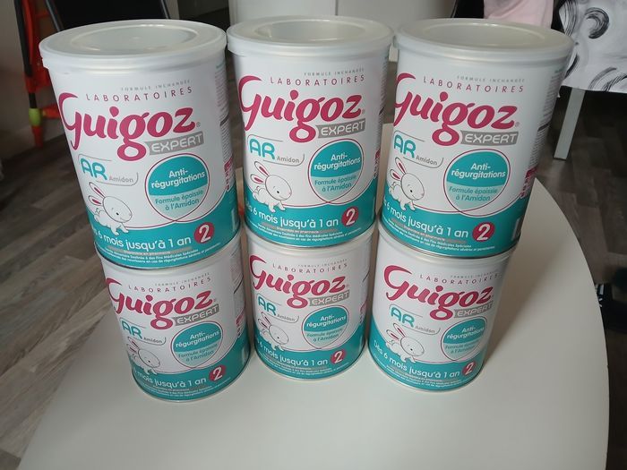 Guigoz AR anti régurgitations avec amidon deuxième âge - photo numéro 2