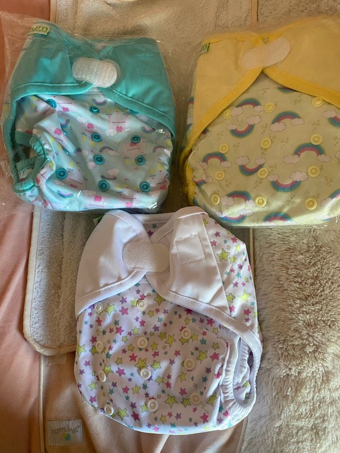 Lot 3 couches lavable - photo numéro 2