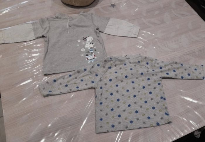 Haut garçon grande manche