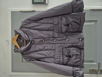 Manteau doudoune femme hiver - Grise violet - XL - M&S