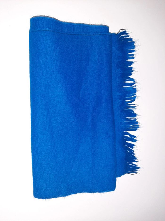Écharpe bleu Roy 130 cm - photo numéro 2