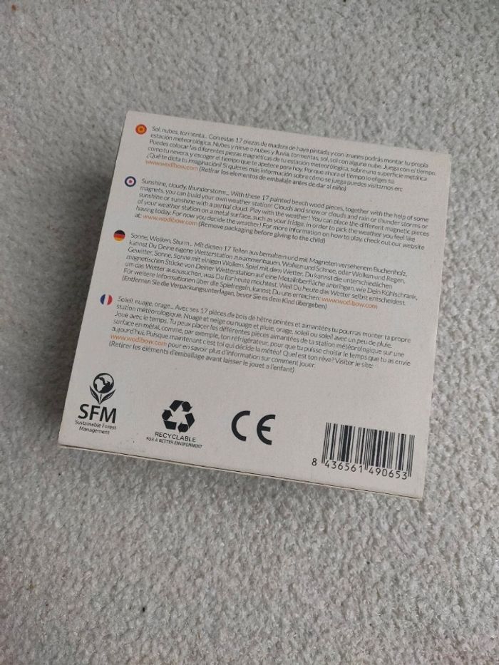 Jeu en bois Wood weather Wodibow - photo numéro 2