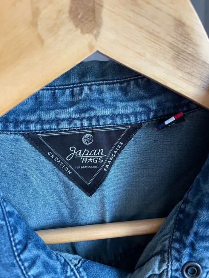 Chemise en jean Japan Rags - photo numéro 2