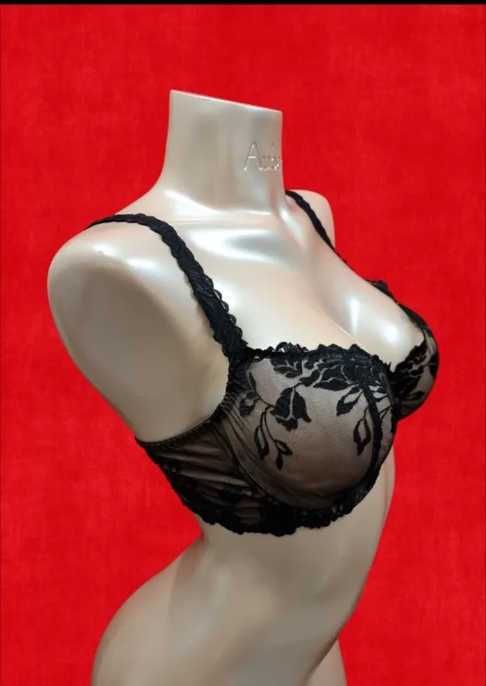 Aubade soutien gorge softessence noir * 90E * - photo numéro 4