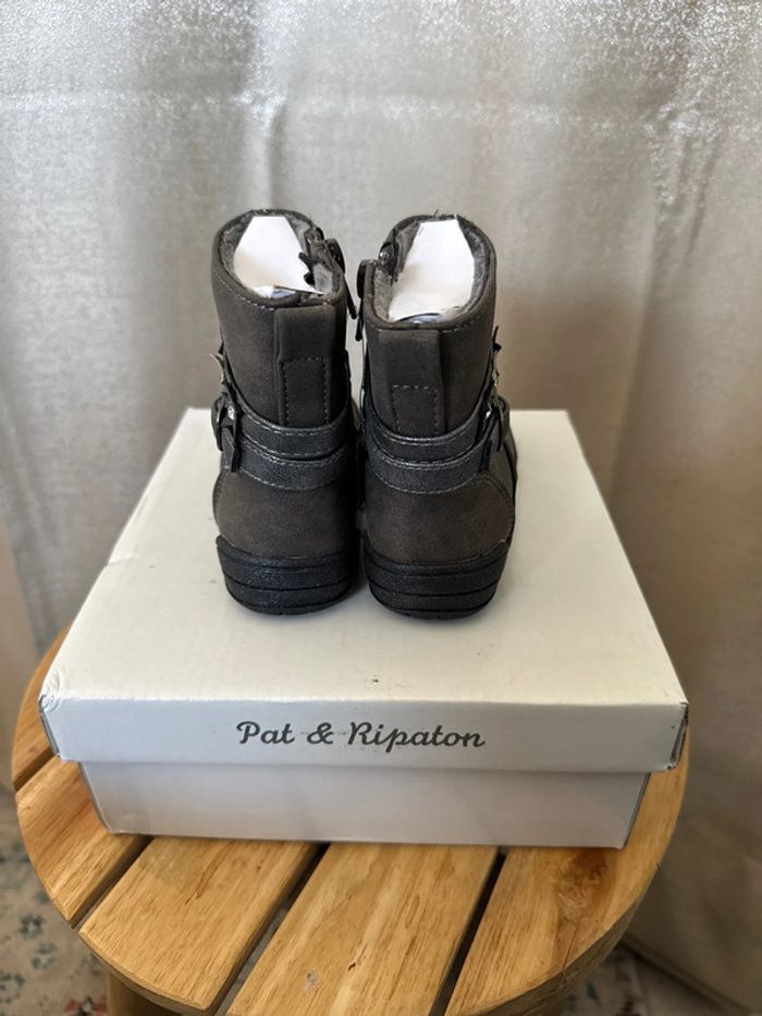 Bottines fille Pat & Ripaton neuves avec étiquette - Pointure 21 - photo numéro 6