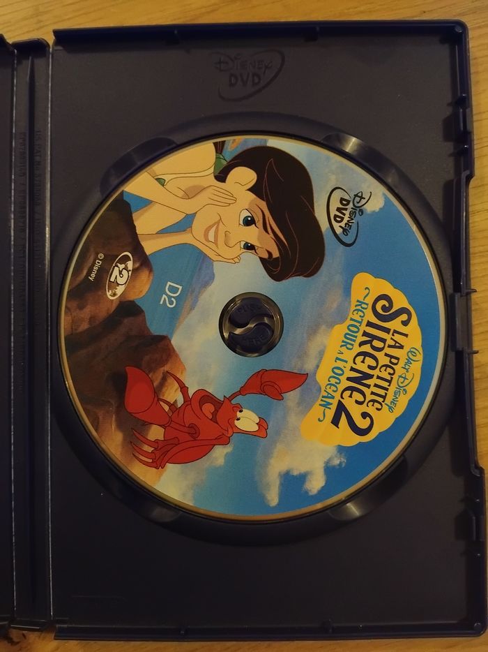 Dvd La petite  sirene - photo numéro 3