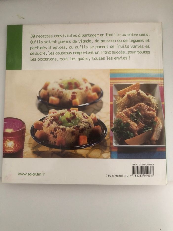 Livre recettes couscous - photo numéro 5