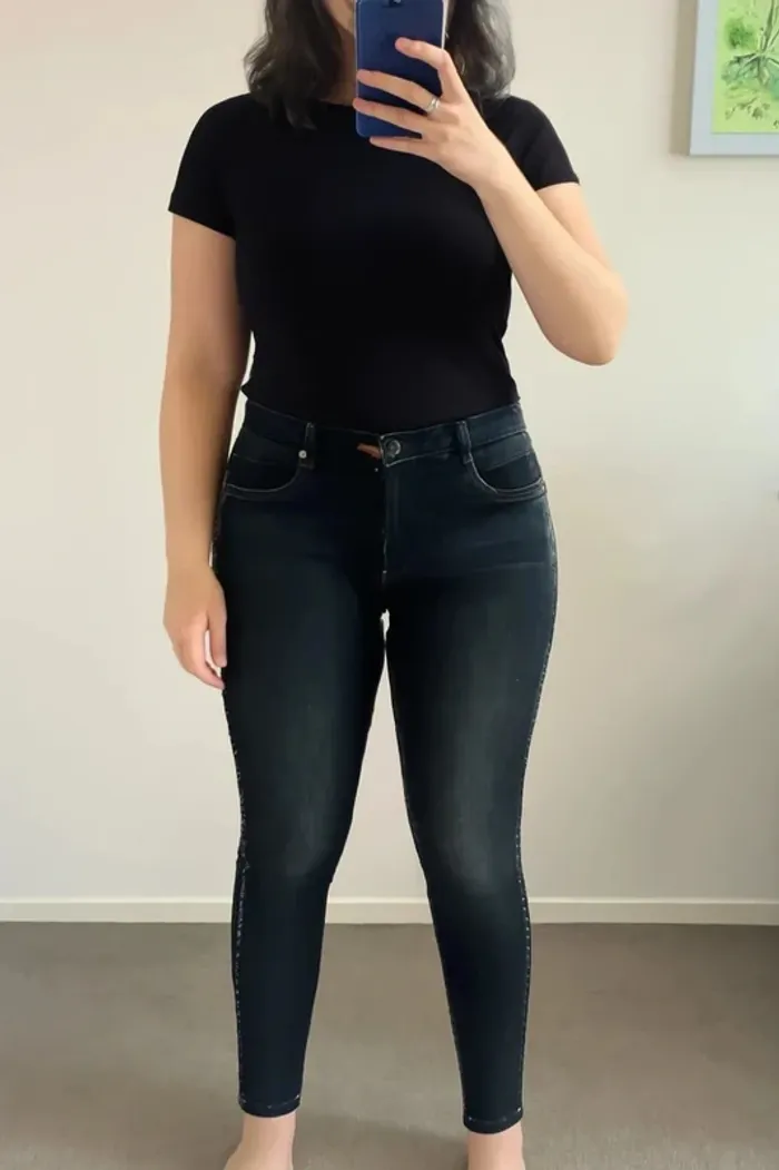 Jegging à strass - Taille 36