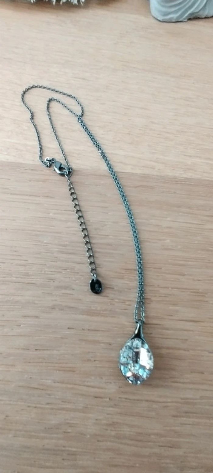 Collier Bohm goutte cristal - photo numéro 4