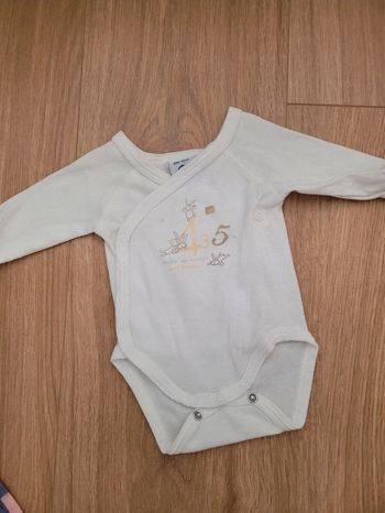 Body naissance Petit Bateau