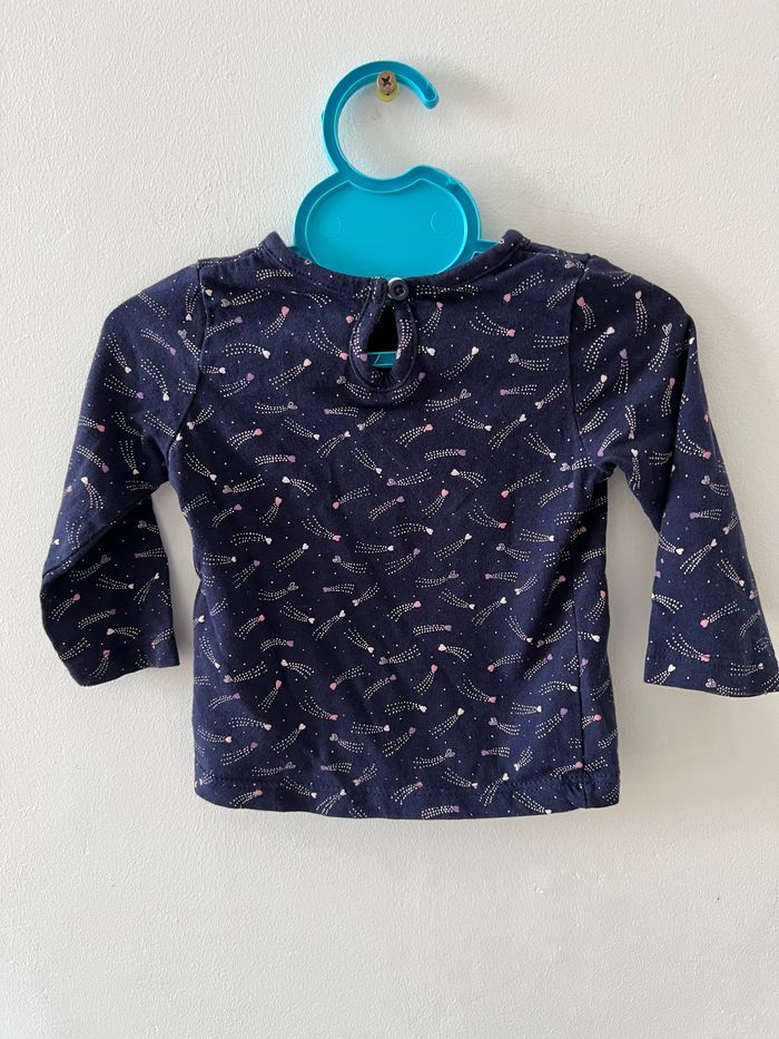 Tee shirt bleu marine - photo numéro 4