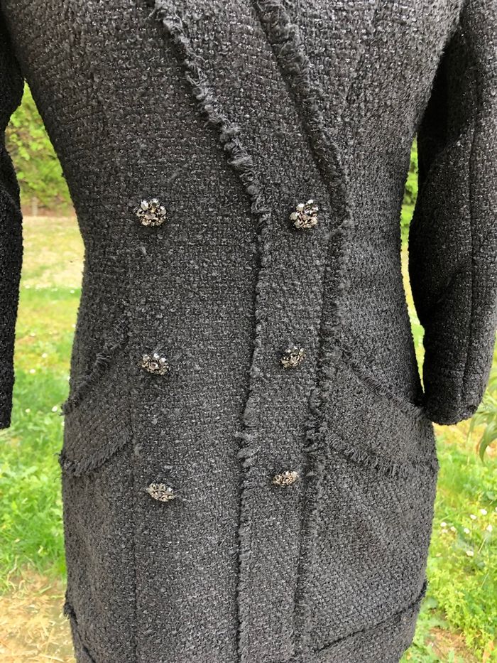 Robe Zara tweed neuve taille M - photo numéro 5