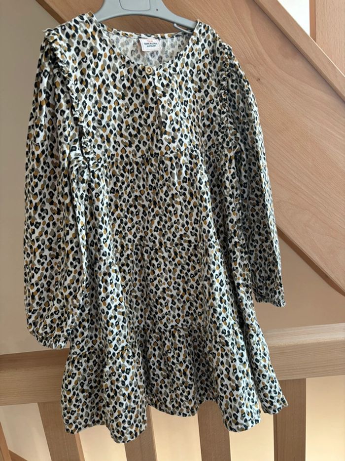 Robe moutarde / marron Tape à l’Oeil