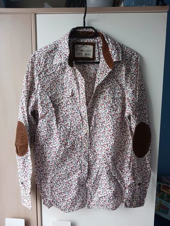 Chemisier fleurie 100% coton  S. Oliver Taille XXL44