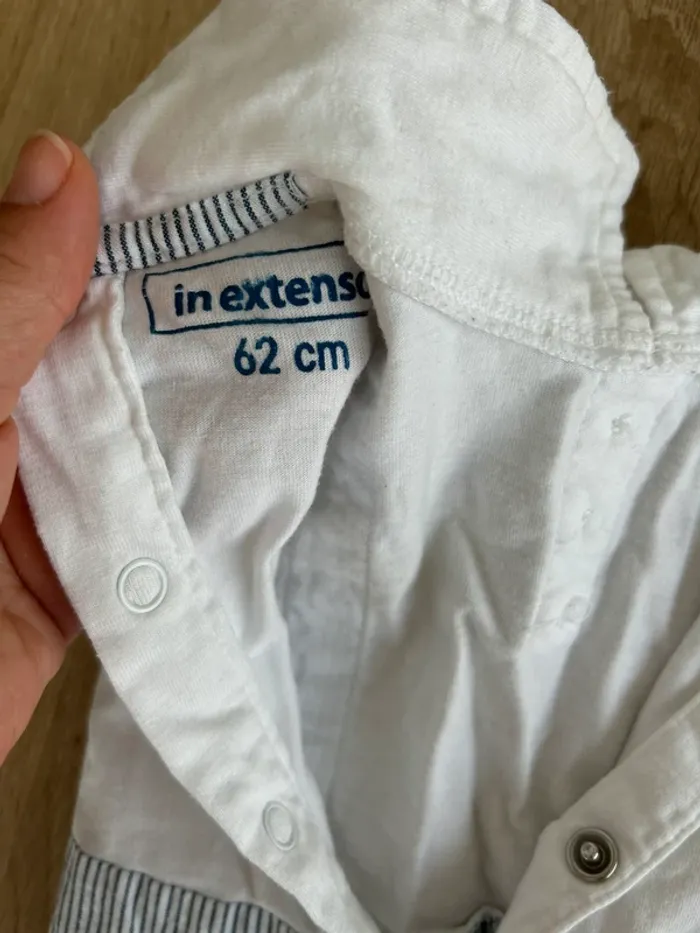 Combinaison ensemble 1 pièces bébé 62 cm - photo numéro 3