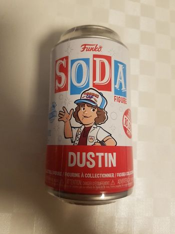 Pop! Soda stranger things dustin Collectible figure new sealed limited 10k netflix