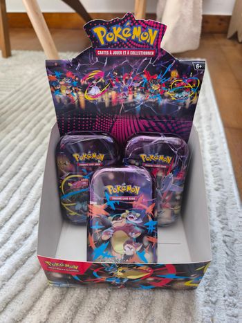Mini tin pokémon méga évolution