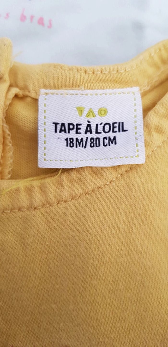 Lot de 4 tee-shirts MC bébé fille - photo numéro 3