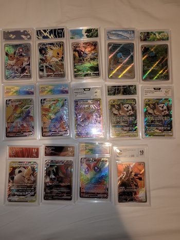 Cartes pokemon pca psa