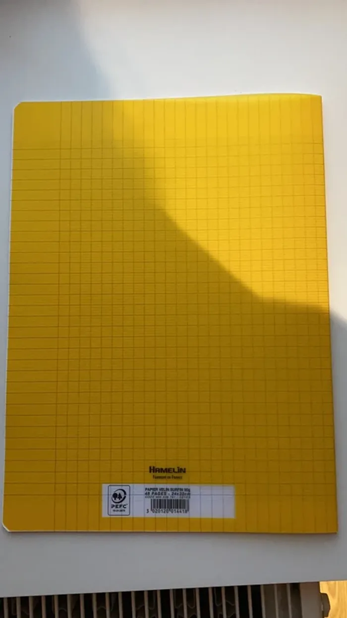 Cahier jaune - photo numéro 2