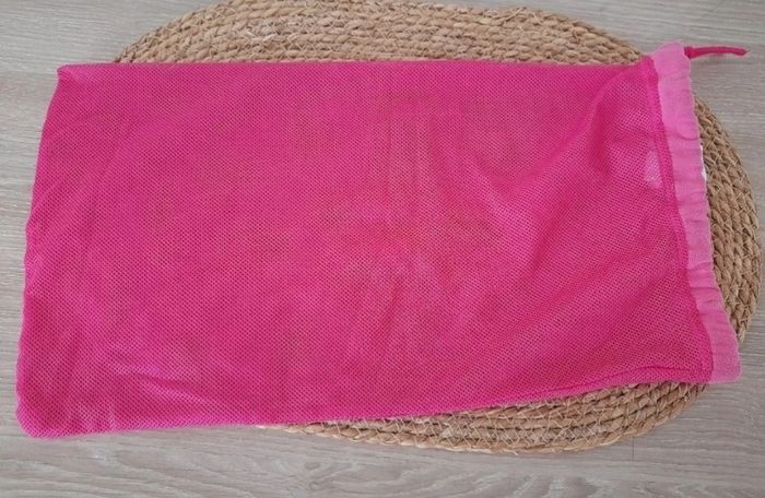 Peignoir de bain rose taille M - photo numéro 9