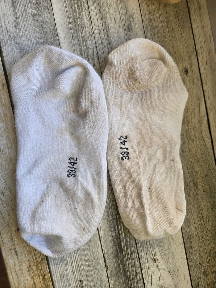 Chaussettes usagées