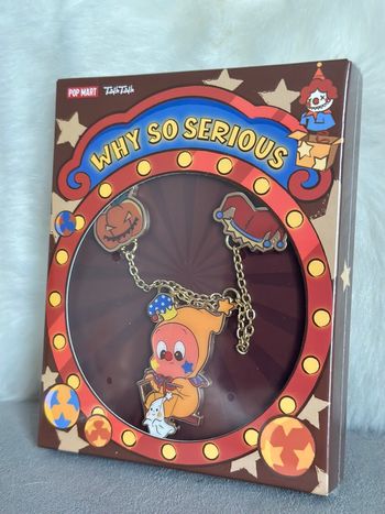 Why so serious Twinkle Twinkle collar button