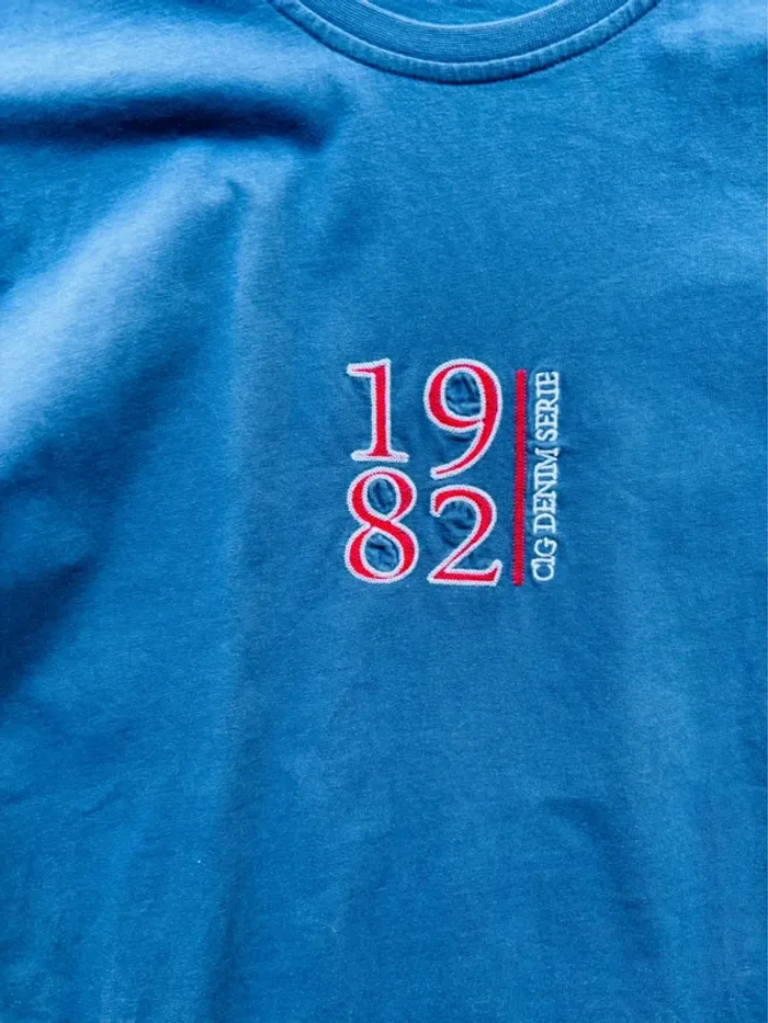 Magnifique t-shirt bleu homme Charles le Golf - photo numéro 2