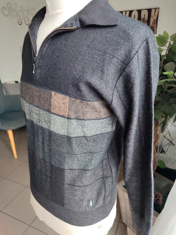Pull col zippé - photo numéro 2
