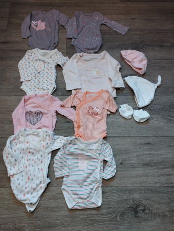 Lot body été bonnet