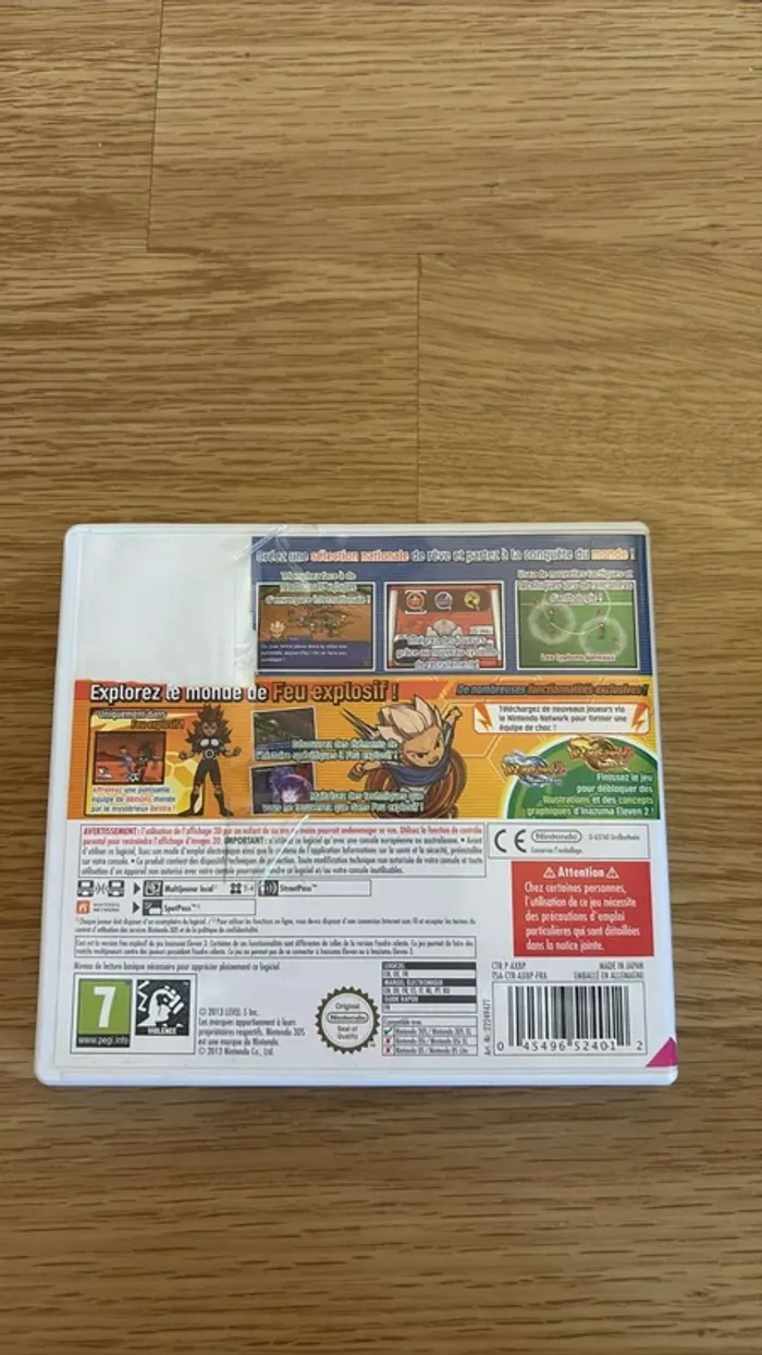 Jeu Nintendo 3DS Inazuma Eleven 3 Feu explosif - photo numéro 3