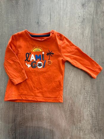 T-shirt manches longues 6 mois