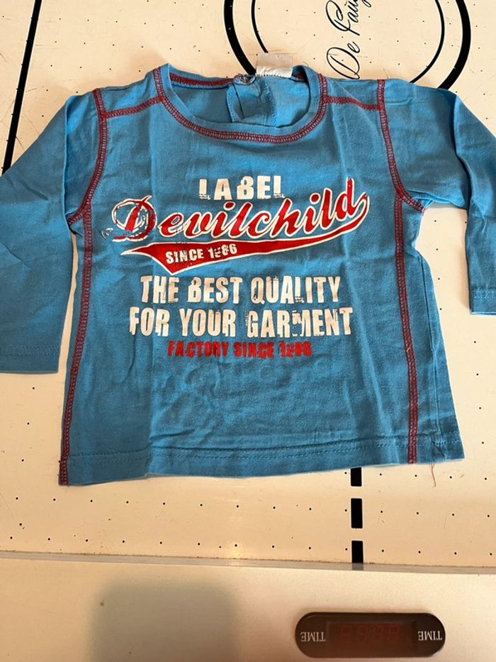 Lot 4 tshirts manches longues - photo numéro 2