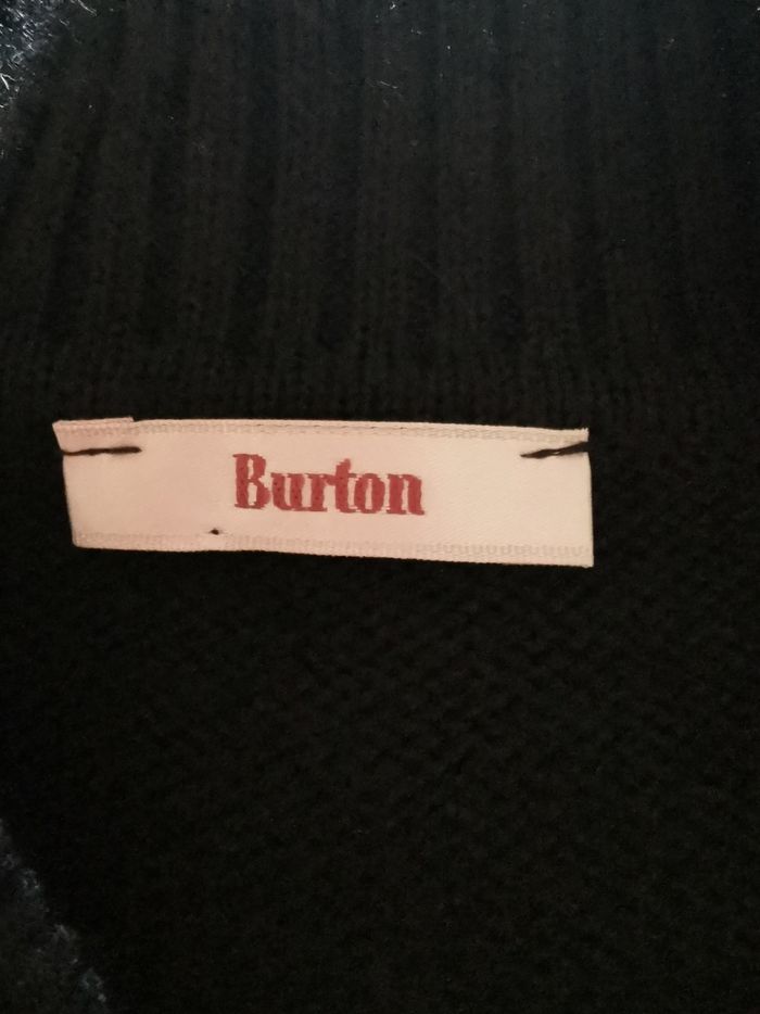 Pull sans manches marron foncé Burton - photo numéro 5