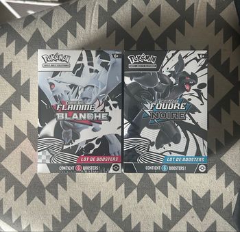 2 bundles foudre noire et flamme blanche
