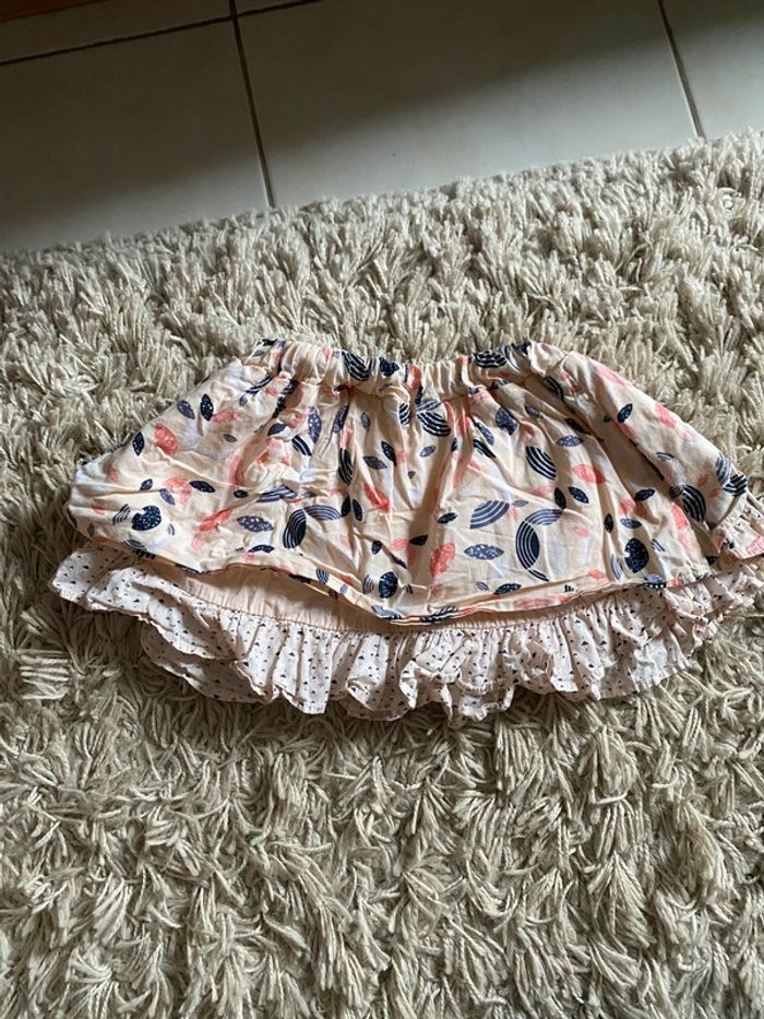 Jupe à volant doublée 12-18m MGXX fille