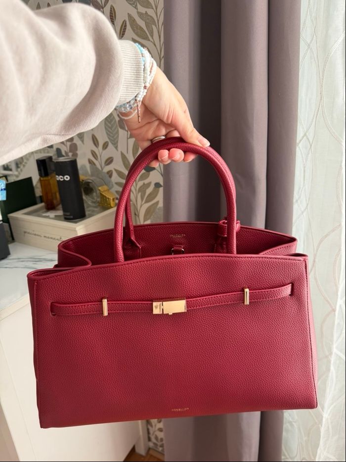 Sac DeMellier Thé Hudson Bordeaux - photo numéro 3