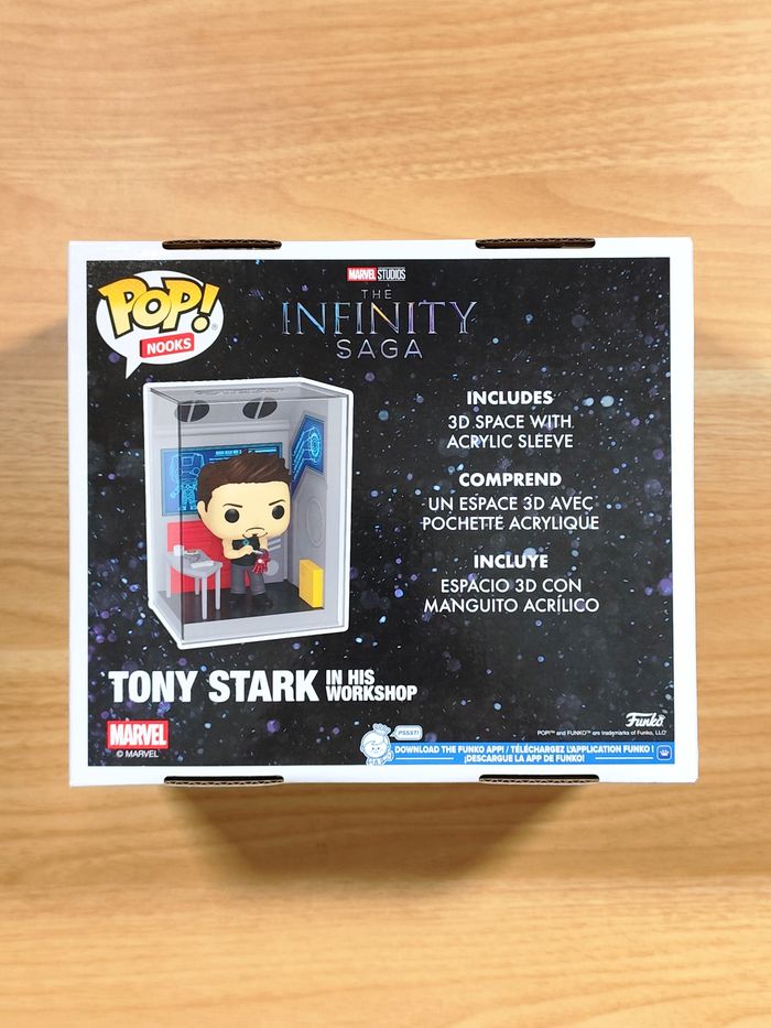 Funko Pop! Nooks Tony Stark In His Workshop - Marvel Studios Iron Man Neuf - photo numéro 3