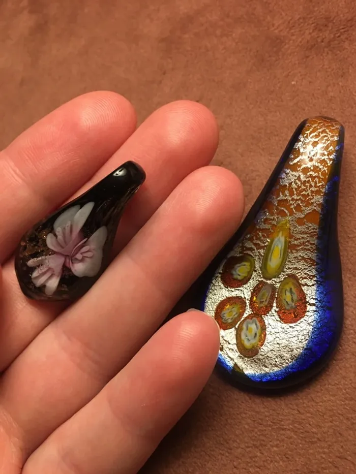 Pendentif en verre soufflé - photo numéro 12