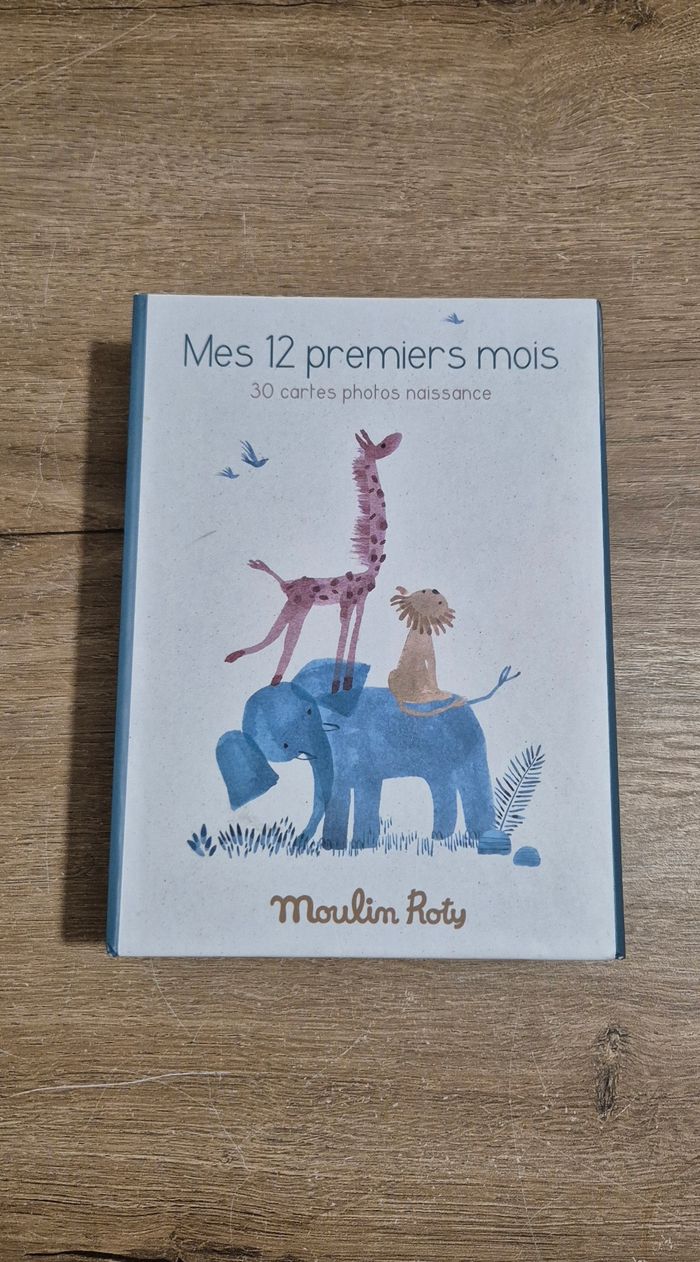 Cartes mes 12 premiers mois Moulin Roty - photo numéro 2