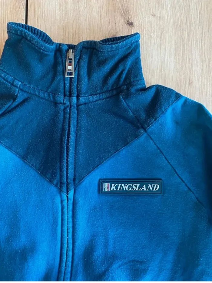 Veste  /  Gilet  polaire  Kingsland  – Taille 2XS  – Très  bon  état - photo numéro 2