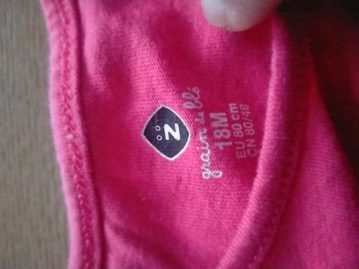 T-shirt 18 mois 80 cm - photo numéro 2