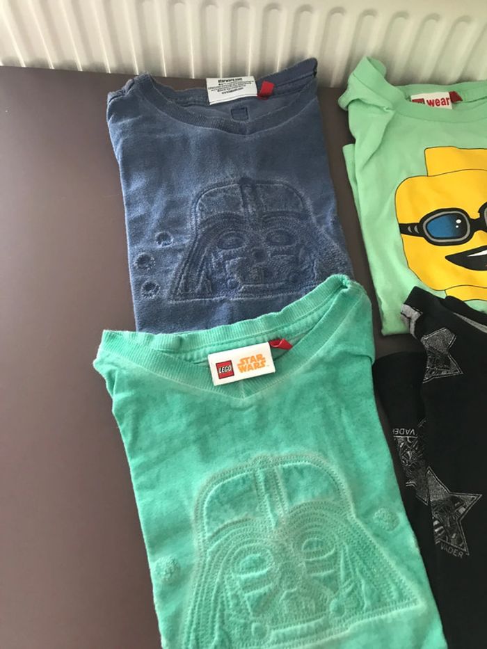 Lot 6 tee-shirts Lego 5 ans - photo numéro 2
