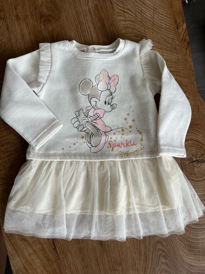 Robe hiver fille Minnie