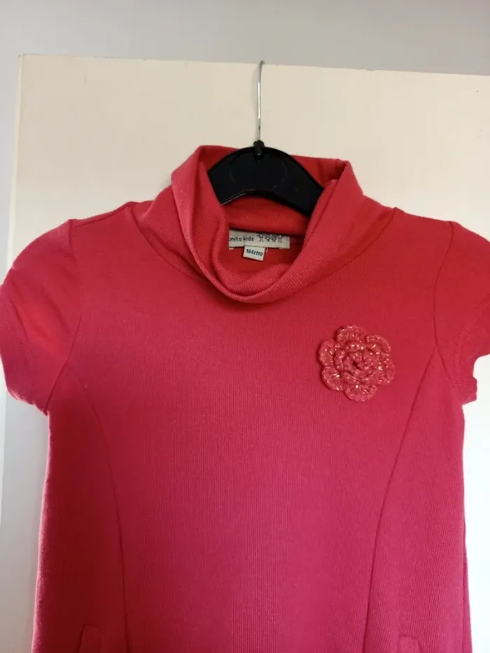 Robe col roulé excellent etat taille 4/5ans - photo numéro 3