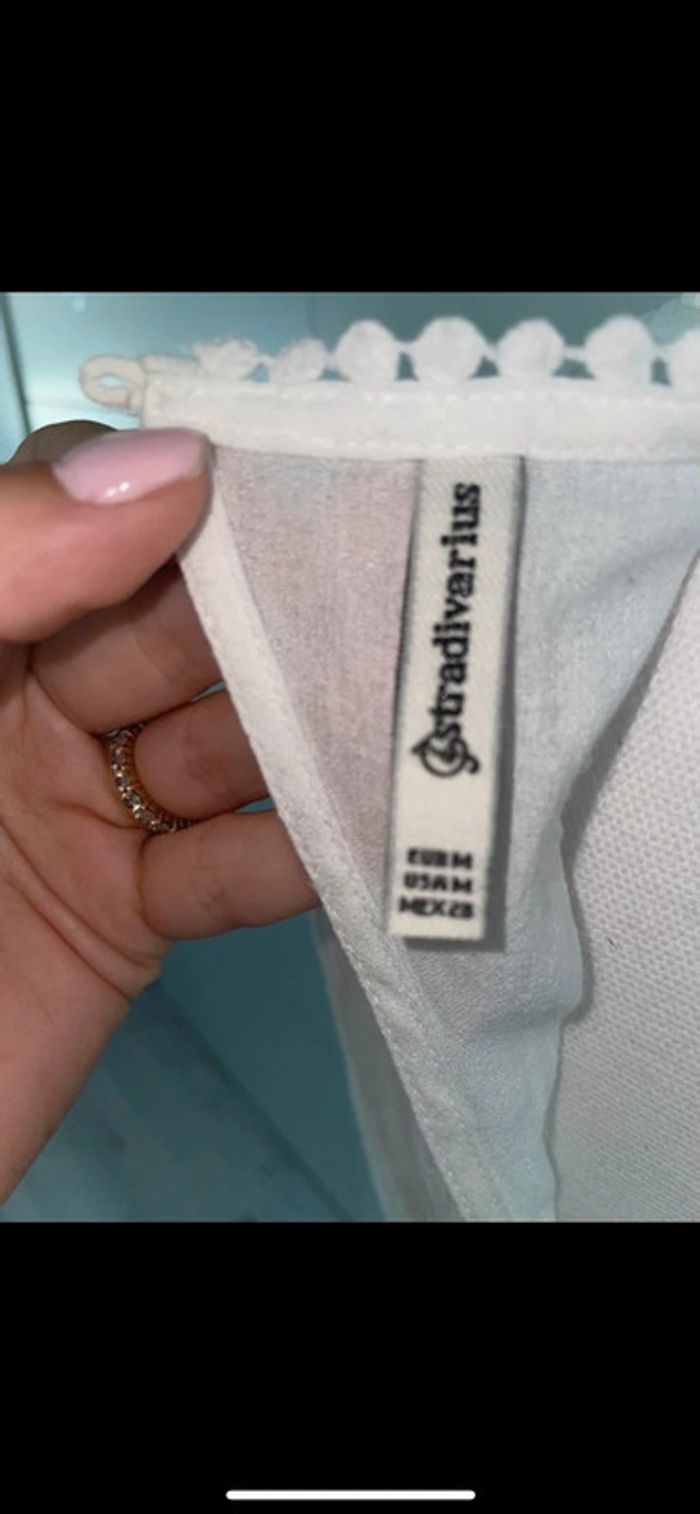 Robe blanche Stradivarius - photo numéro 5