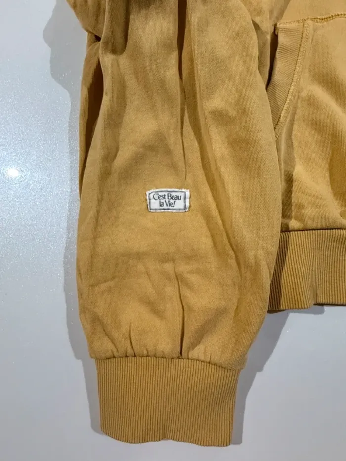 Sweat moutarde capuche rip curl - photo numéro 6