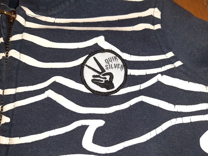 Sweat a capuche zippé Quiksilver (3A) - photo numéro 2