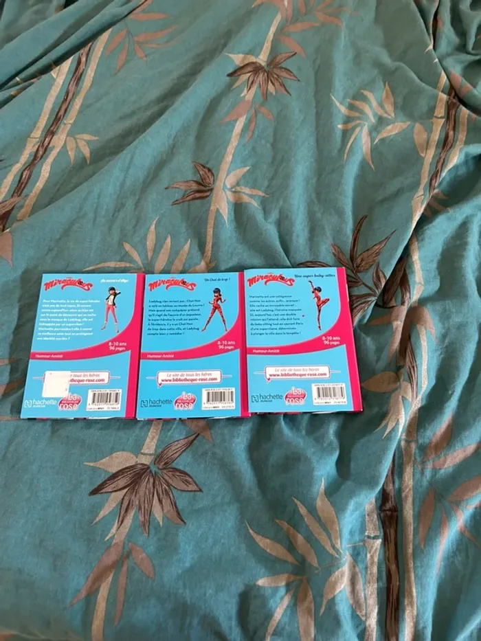 Lot livres miraculous tome 1 / tome 2 / tome 3 bibliothèque rose - photo numéro 4