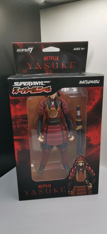 Figurine supervinyl edition Netflix series yasuke natsumaru